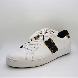 Michael Kors Irving Leopard / Glitter Sneakers